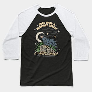 Once upon a midnight dreary Baseball T-Shirt